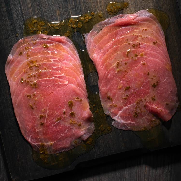 Le Carpaccio de bœuf