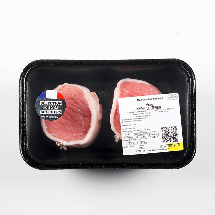 Les Pavés de veau***  en grenadin