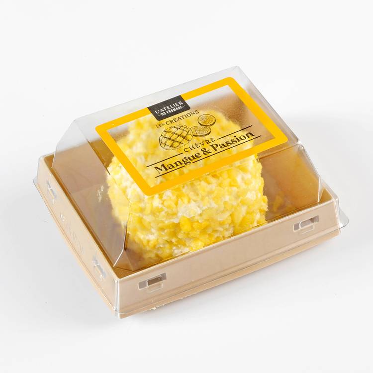Le Chèvre enrobé de mangue et fruit de la passion