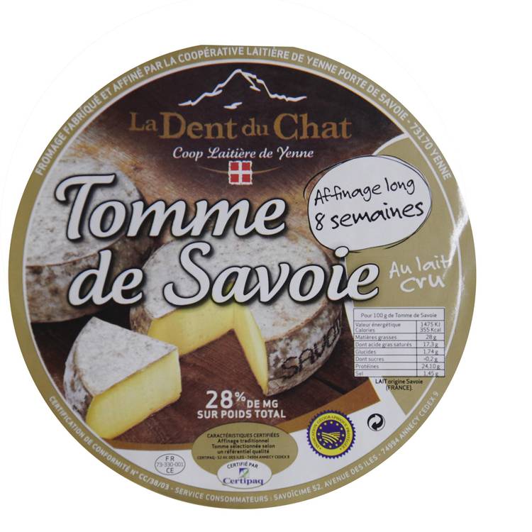 La Tomme de Savoie IGP