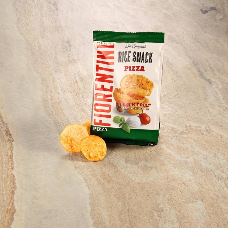 Les Snacks de riz saveur pizza sans gluten