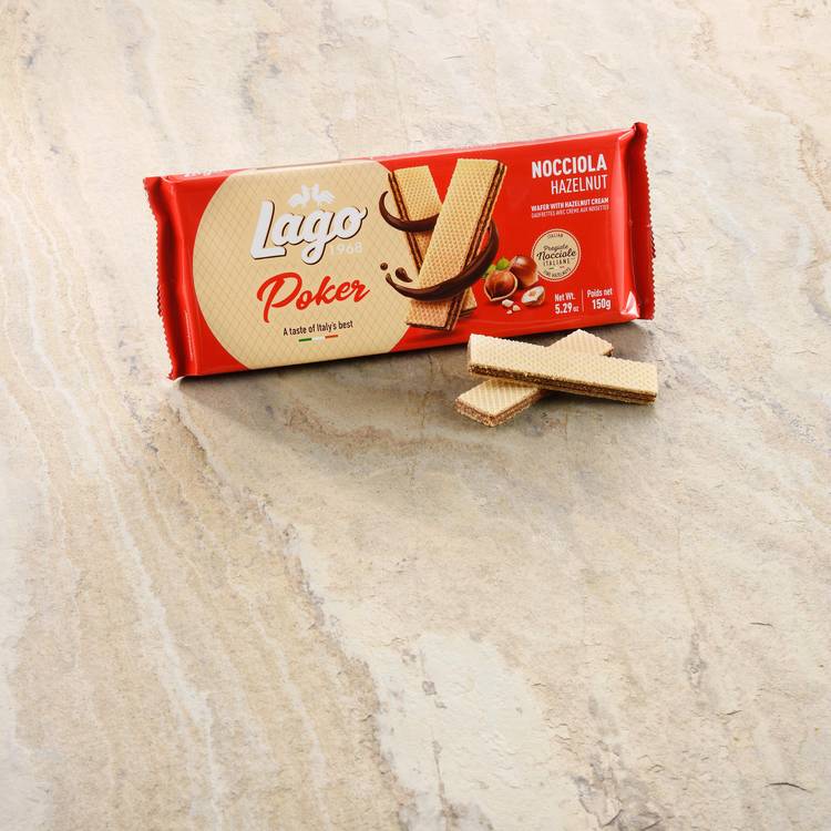 Les Gaufrettes fourrées à la crème de noisettes