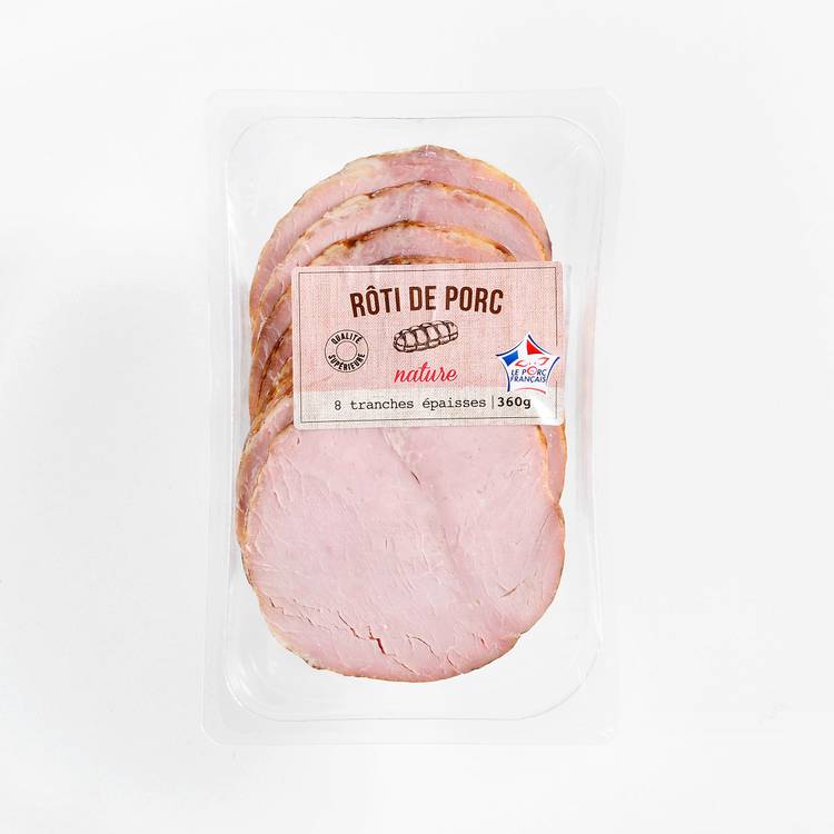 Le Rôti de porc cuit supérieur