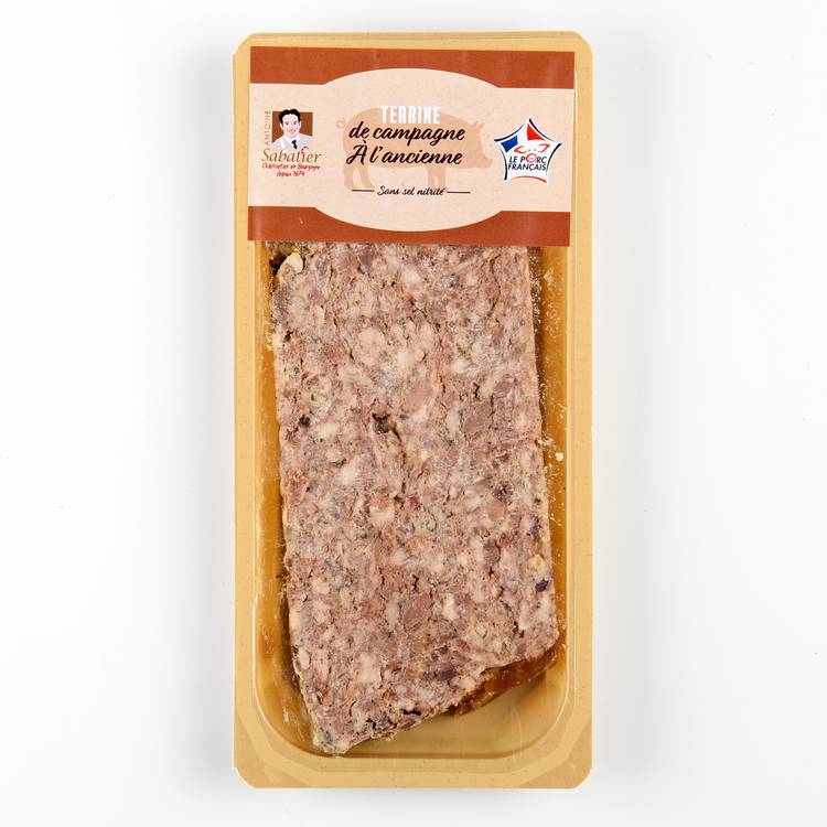 La Terrine de campagne à l'ancienne sans sel nitrité