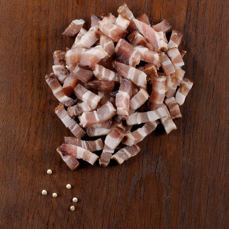 Le Lard paysan fumé