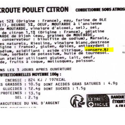 Le Pâté en croûte volaille, thym et citron