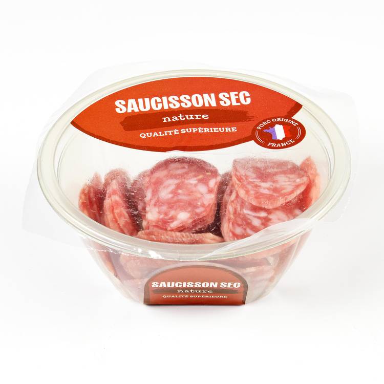 Le Saucisson sec tranché