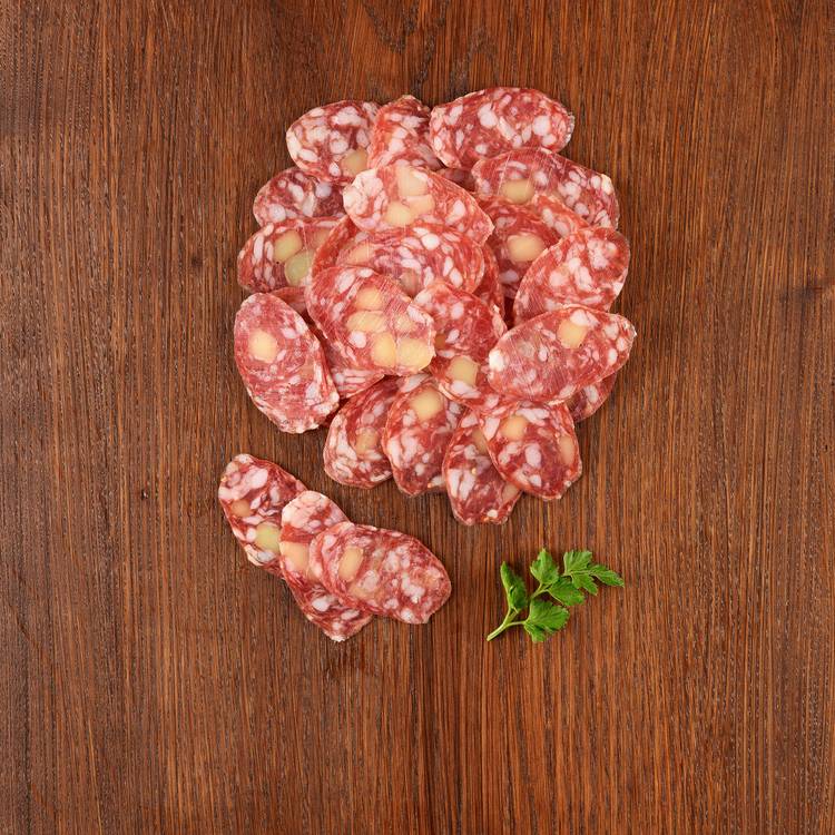 Le Saucisson sec tranché au Comté