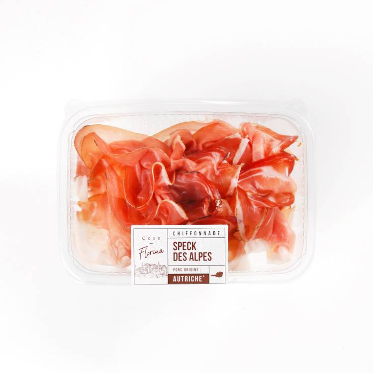La Chiffonnade de speck