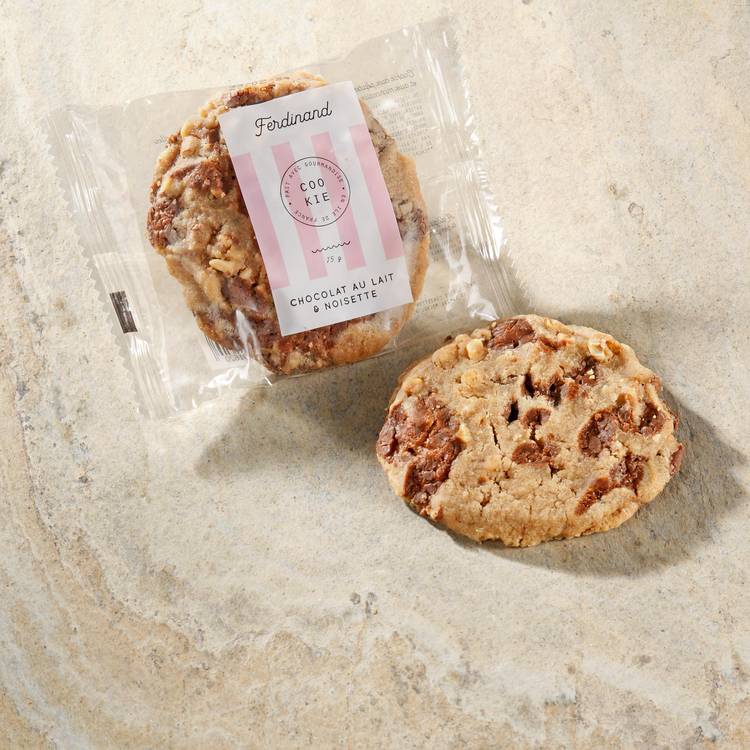 Le Cookie aux pépites de chocolat au lait et noisettes