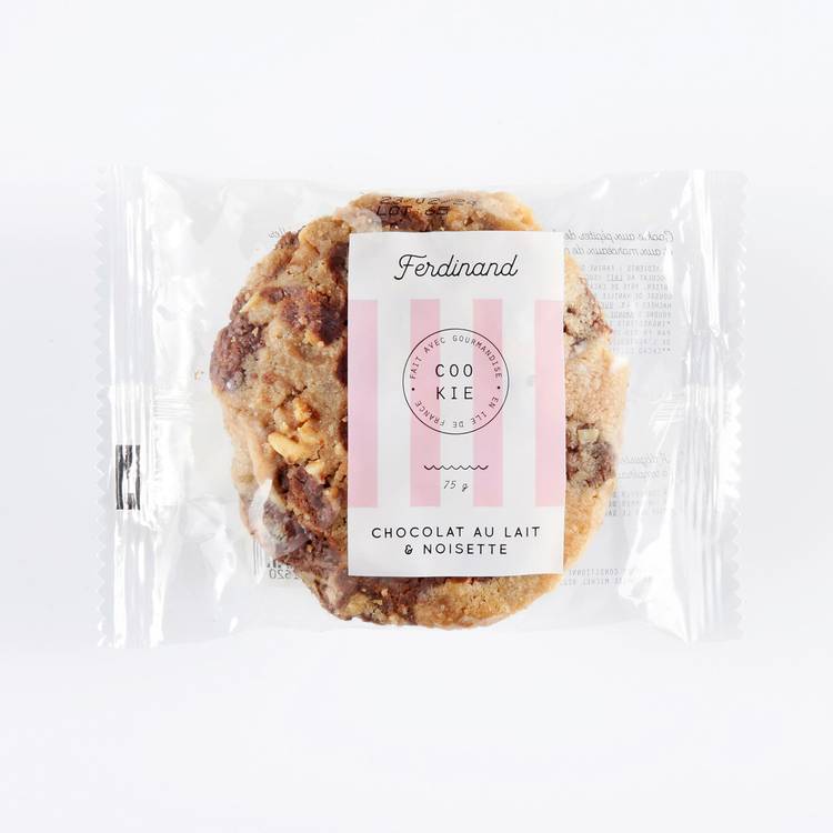Le Cookie aux pépites de chocolat au lait et noisettes