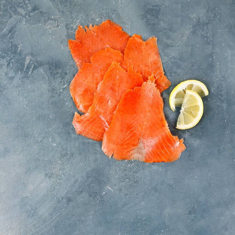 Les Tranchettes de saumon fumé