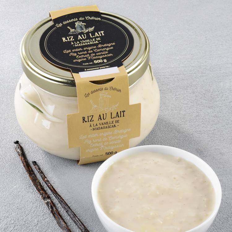 Le Riz au lait à la vanille de Madagascar