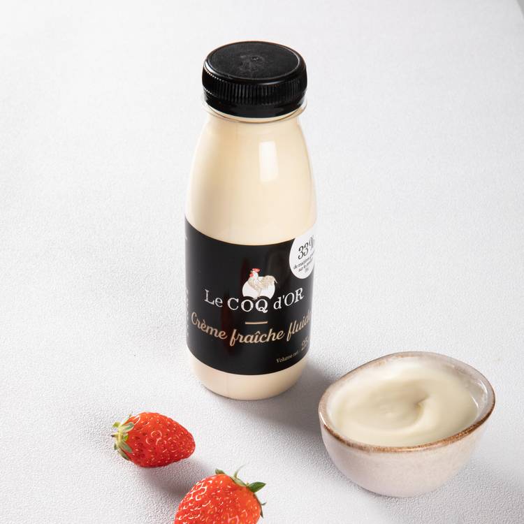 La Crème fraîche fluide "Le Coq d'or"