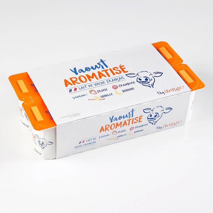 Les Yaourts aromatisés aux fruits