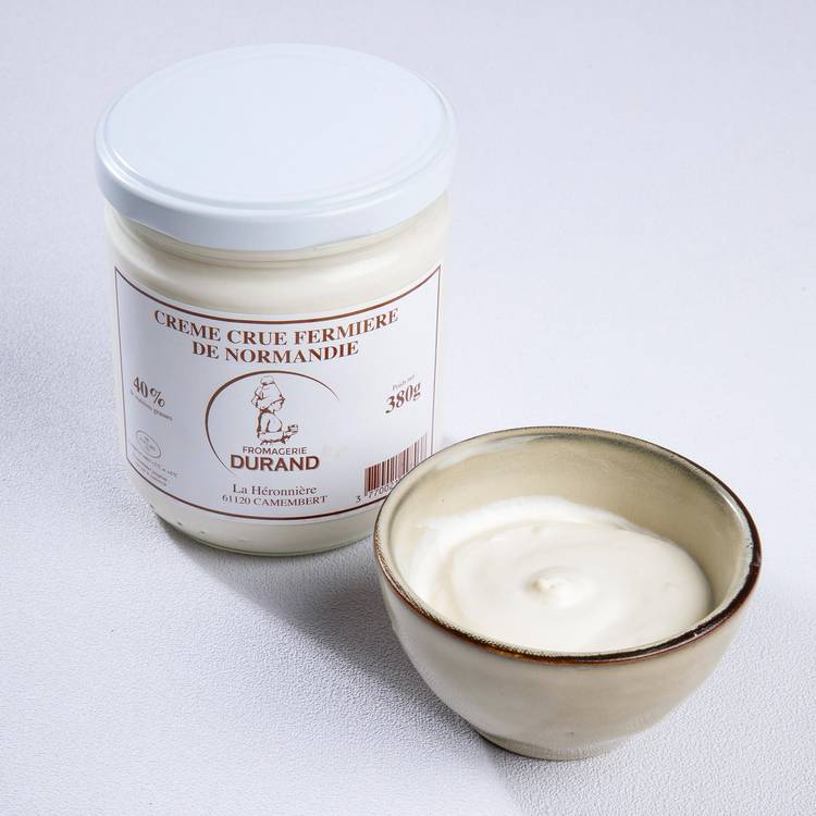 La Crème crue fermière de Normandie