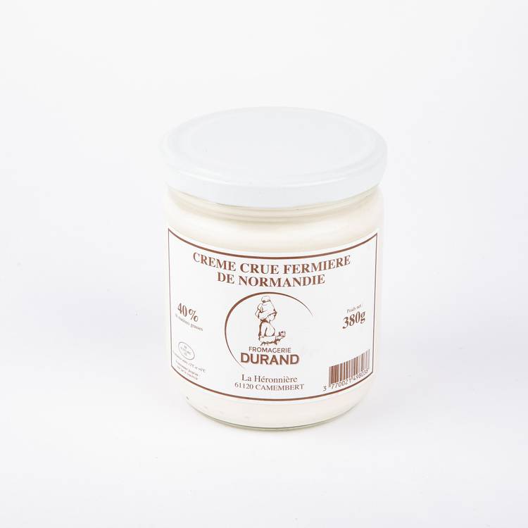 La Crème crue fermière de Normandie