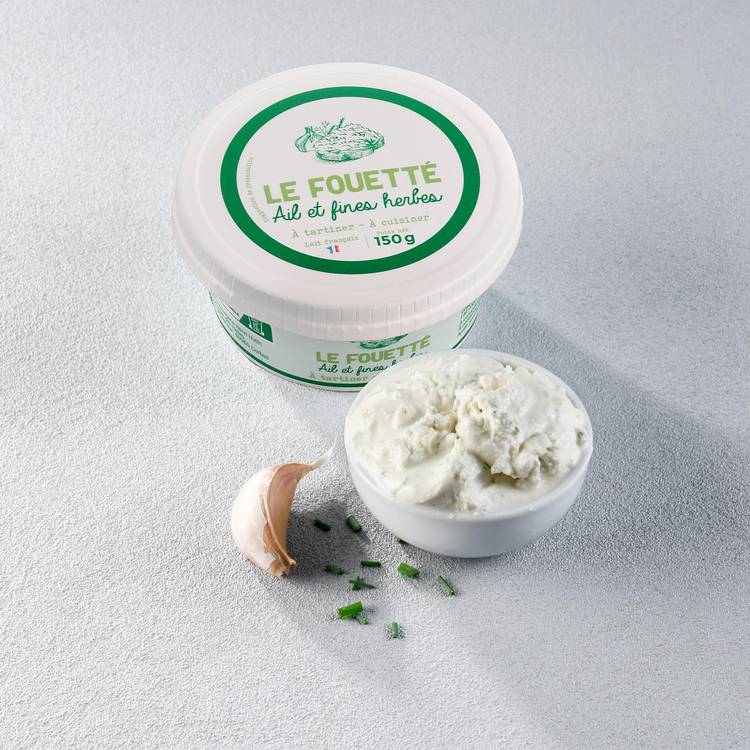 Le Fromage fouetté ail et fines herbes