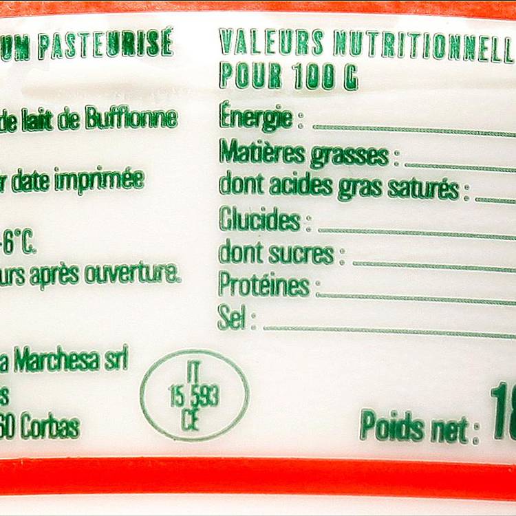 La Ricotta de Bufflonne