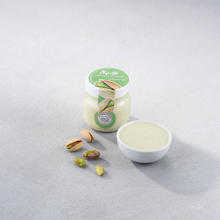 Le Yaourt brassé  pistache salée