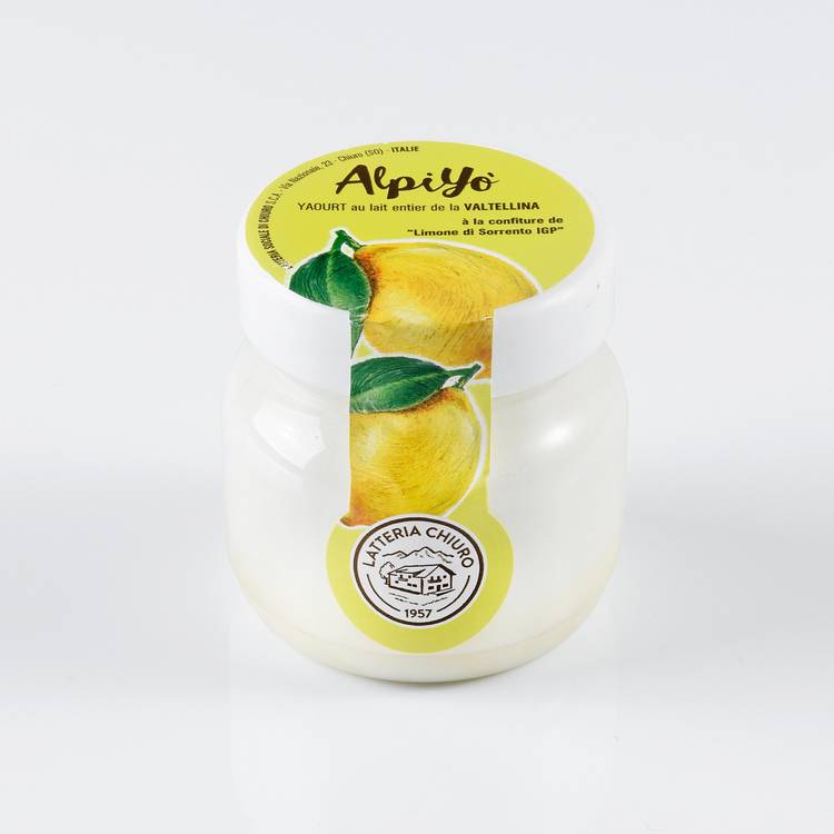 Le Yaourt brassé à la confiture de citron de Sorrente IGP