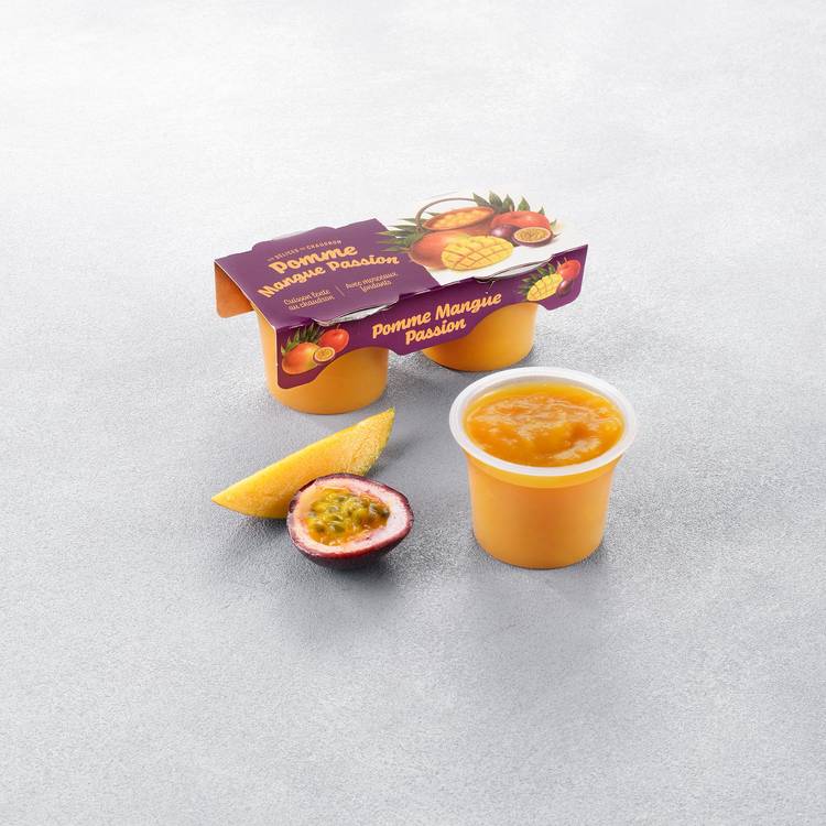 Le Dessert pomme passion et  mangue