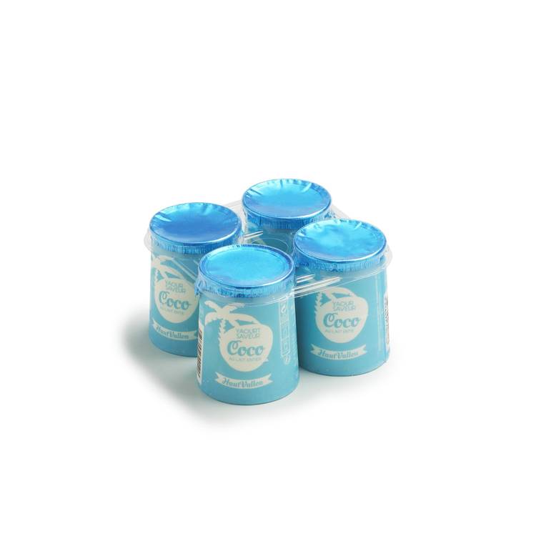Les Yaourts saveur coco "Les Petits Cirés"