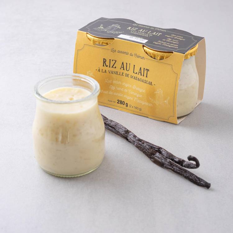 Les Riz au lait à la vanille de Madagascar