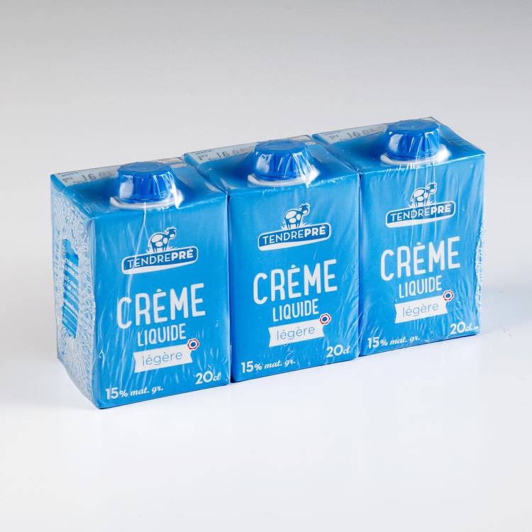 La Crème liquide légère UHT 15%