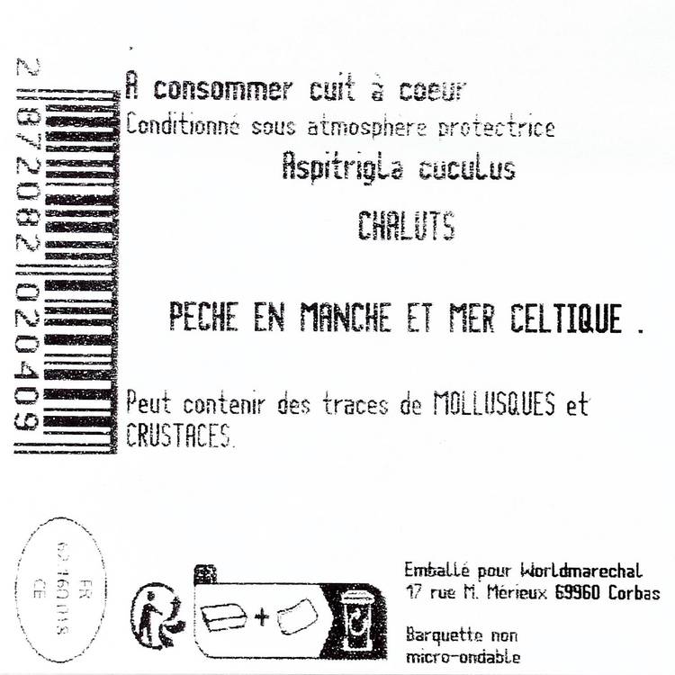 Le Filet de grondin rouge