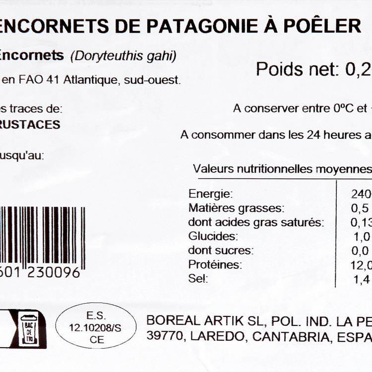 L'Encornet à poêler
