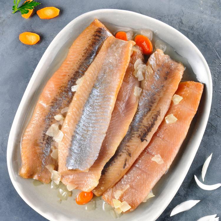 Les Filets de hareng fumés