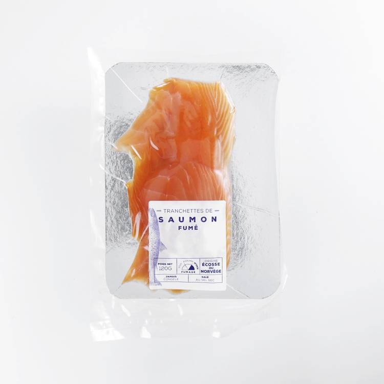 Les Tranchettes de saumon fumé